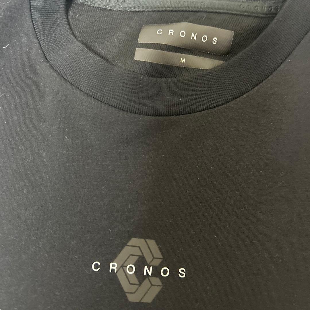 CRONOS ブラック/ホワイト Tシャツ M