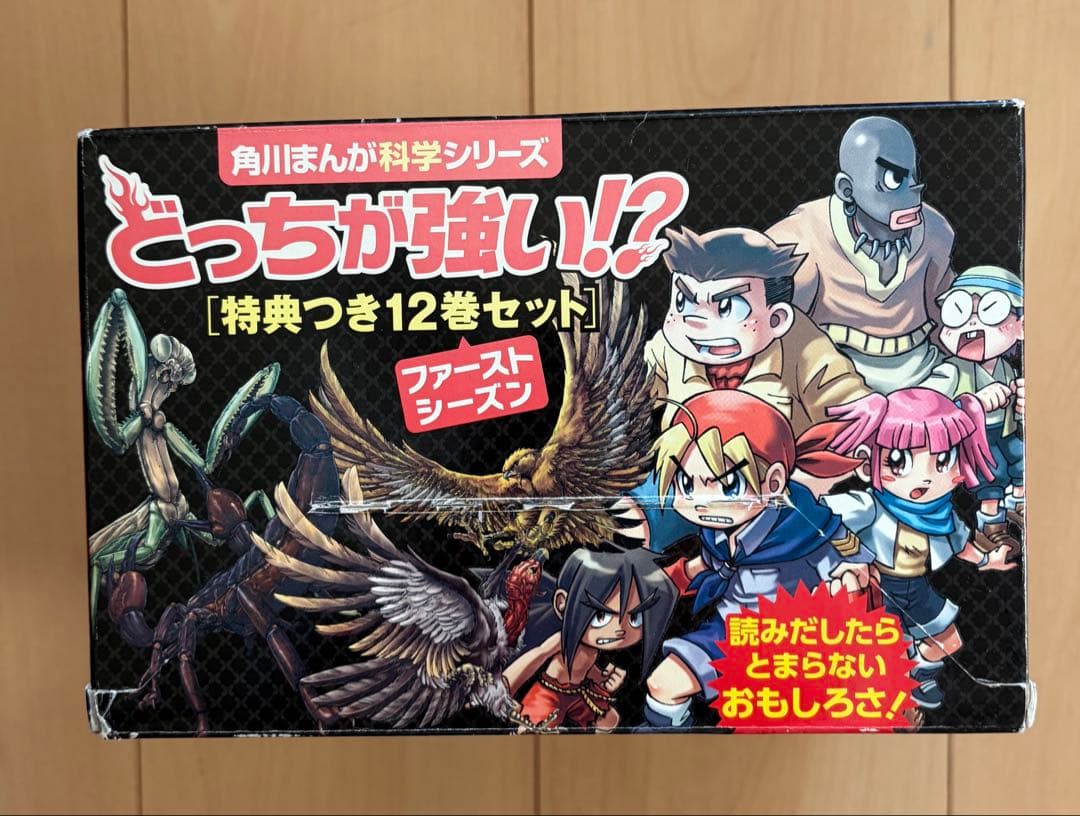 どっちが強い⁉︎シリーズ　12巻セット ファーストシーズン