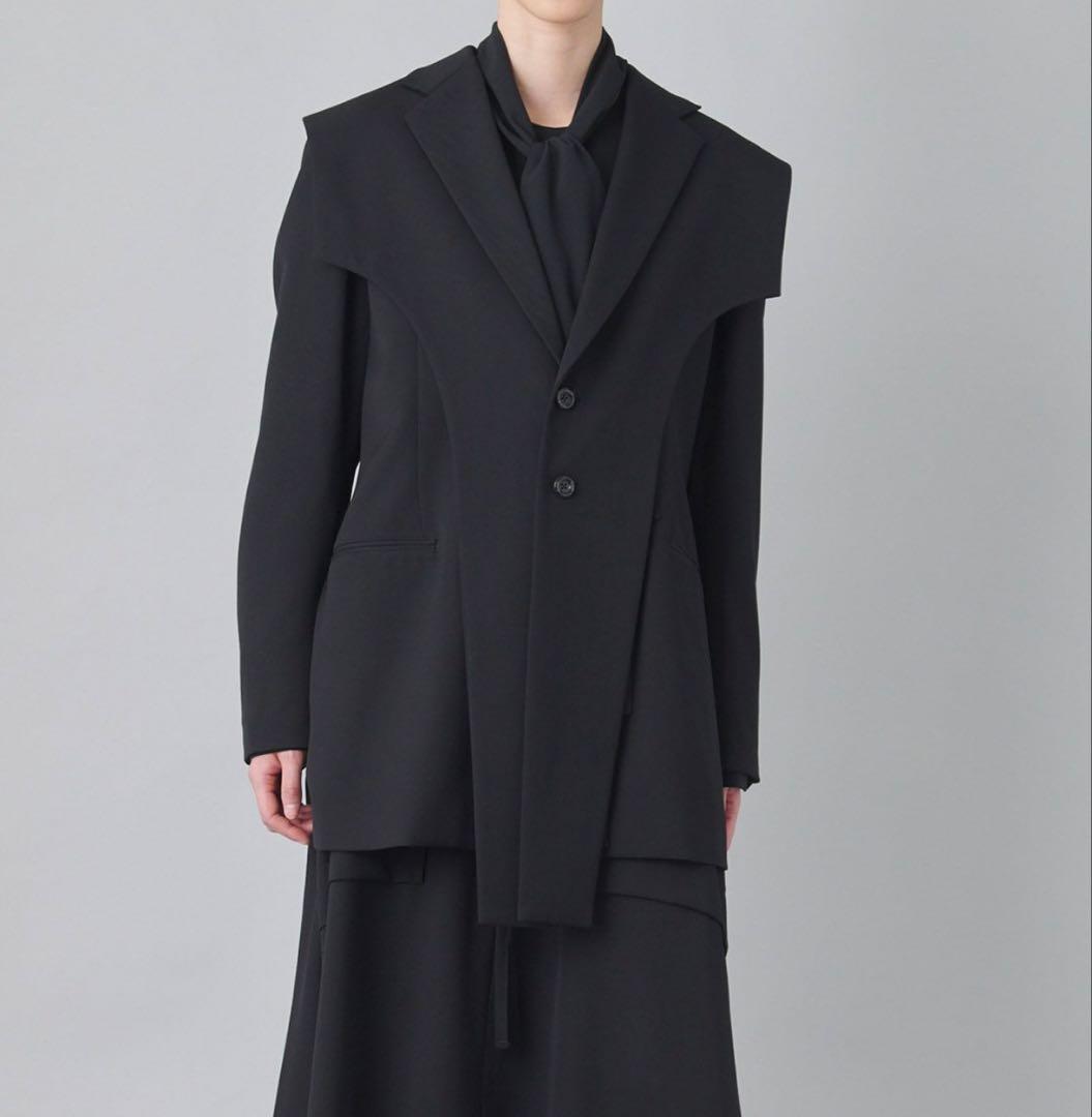 【美品】Ujohセーラーカラー2wayジャケット