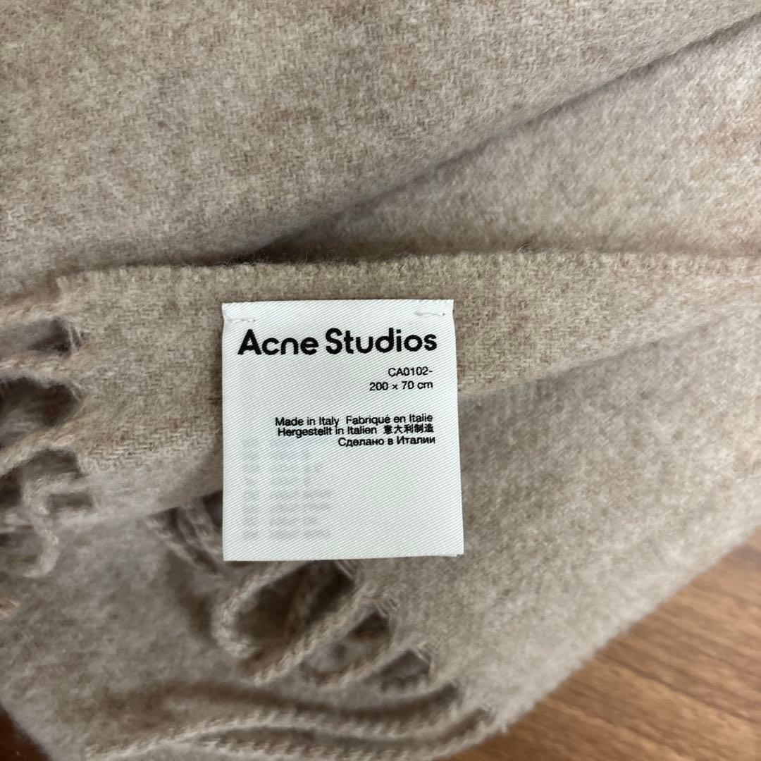 Acne Studios アクネ ストール　マフラー　オートミール　ベージュ