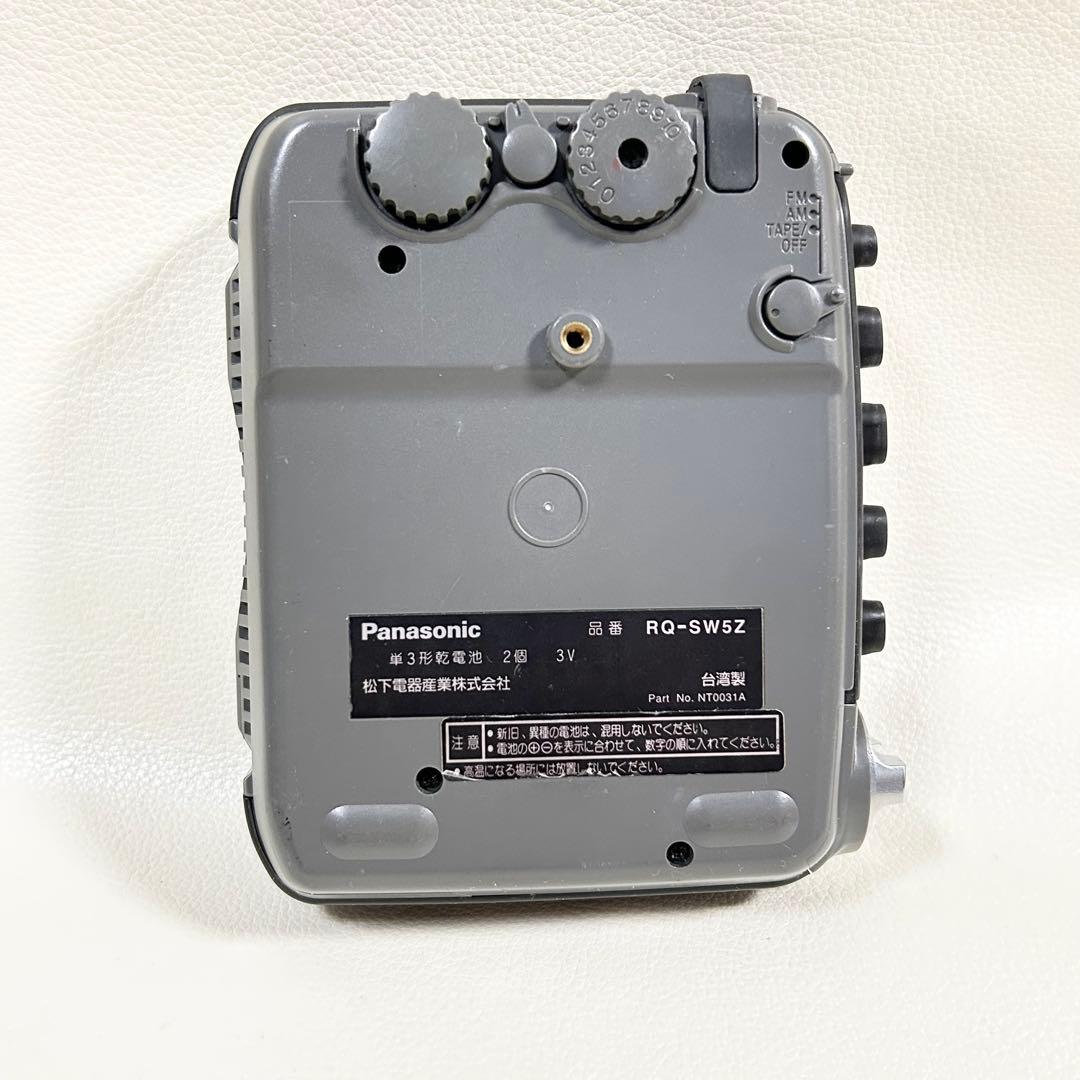ジャンク扱い PANASONIC SHOCK WAVE RQ-SW5Z カセット