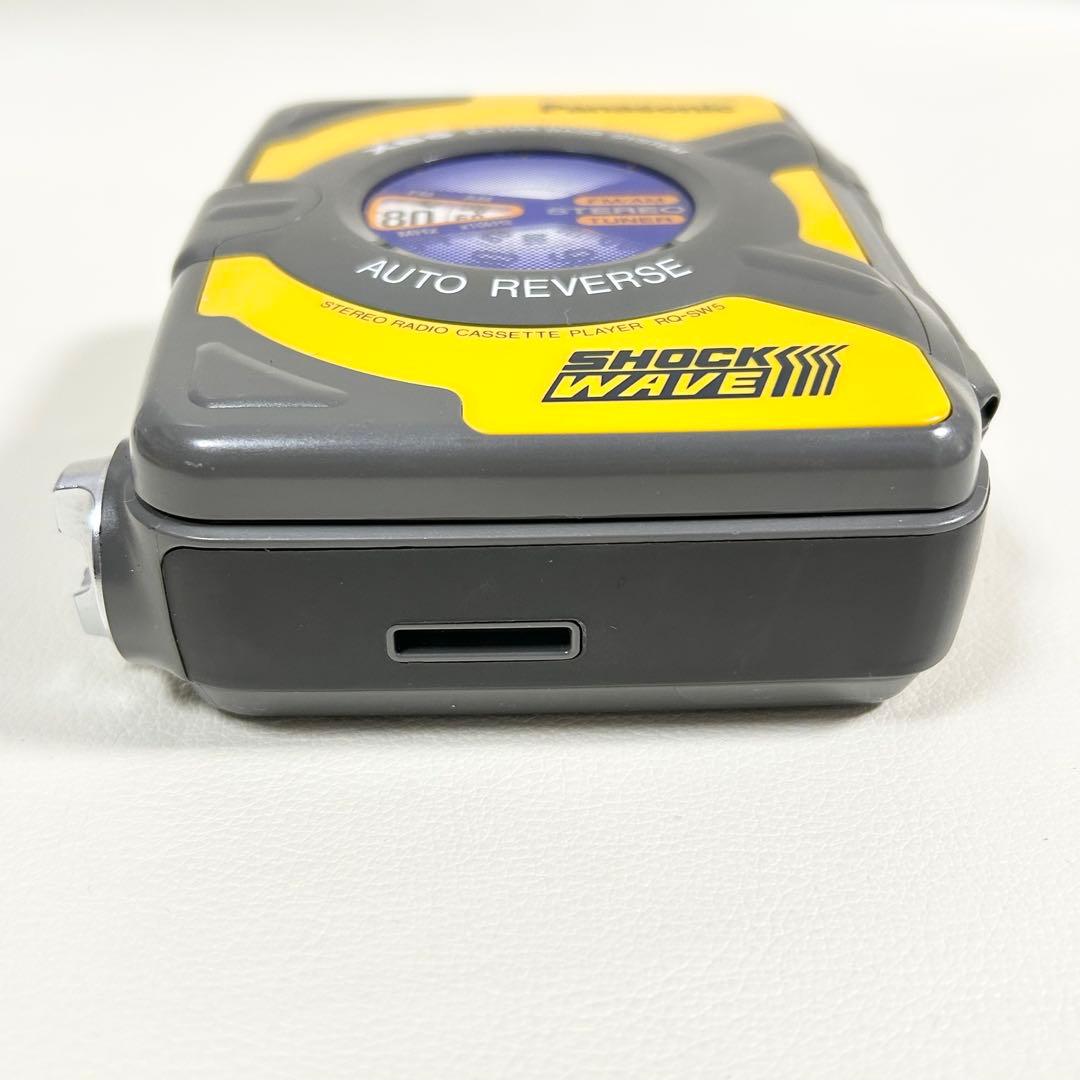 ジャンク扱い PANASONIC SHOCK WAVE RQ-SW5Z カセット