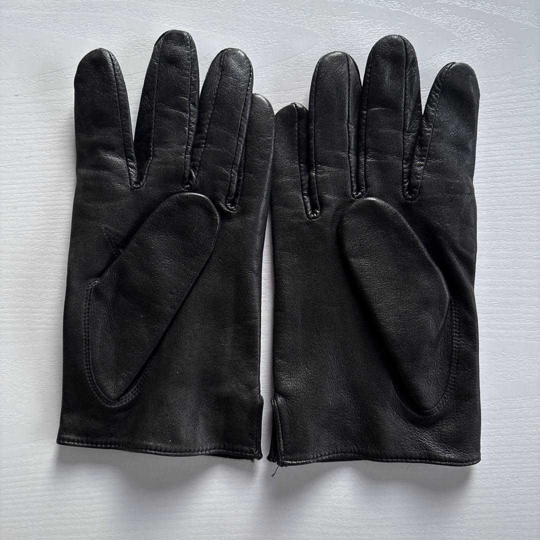 GIVENCHY 黒 レザー 手袋
