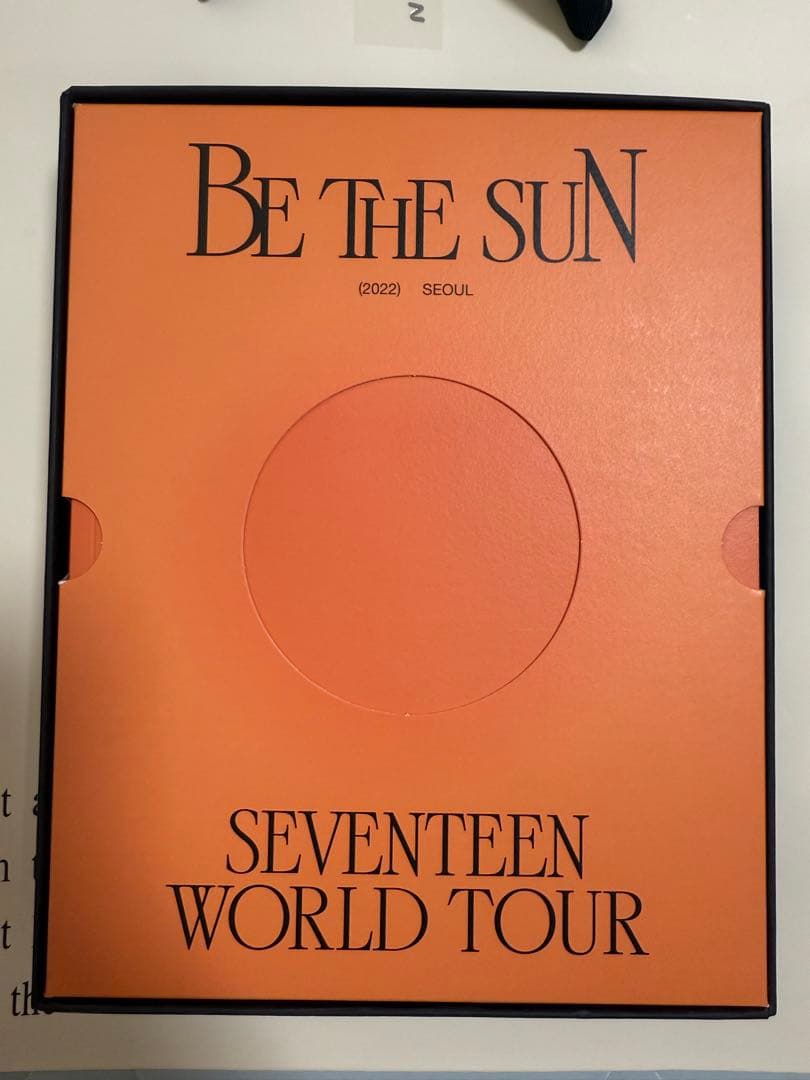 K-POP・アジア SEVENTEEN WORLD TOUR 'BE THE SUN' dvd
