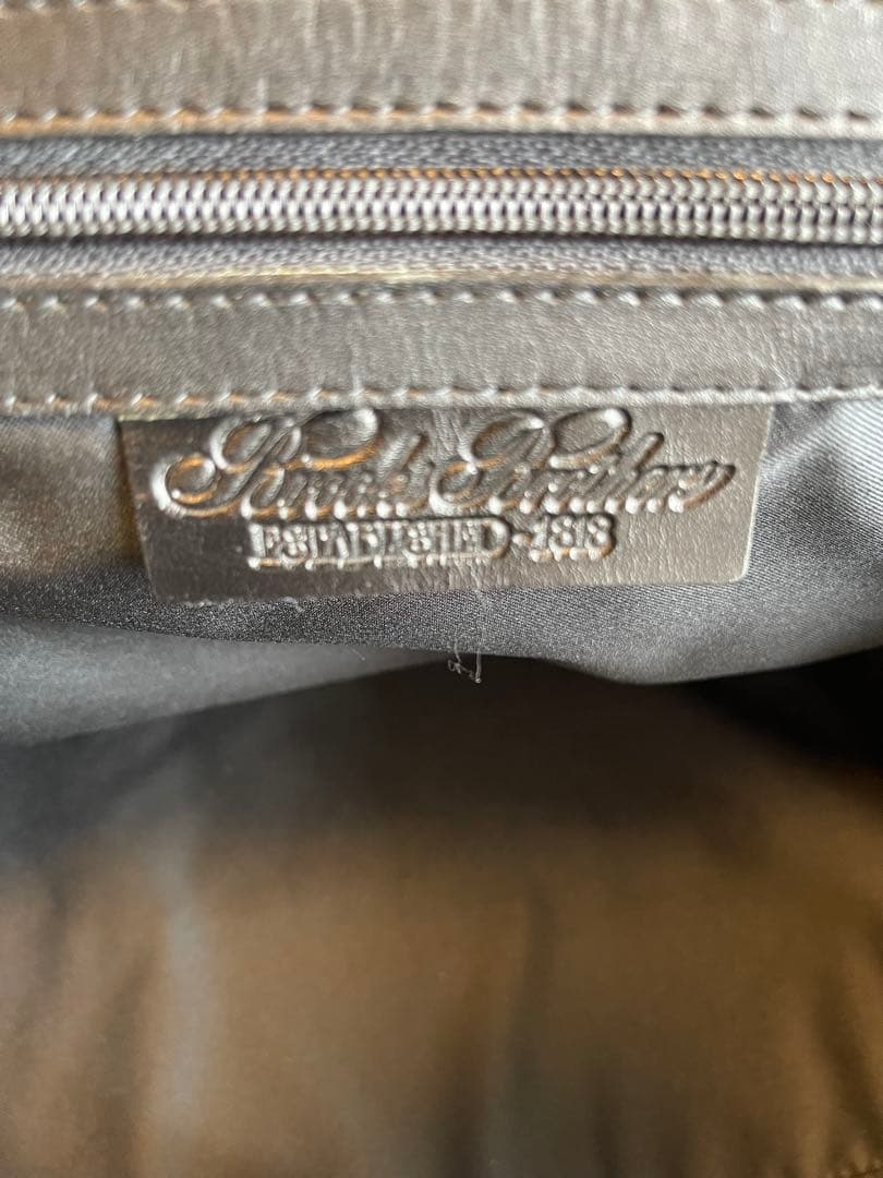 ブルックスブラザーズ BrooksBrothers レザーボストンバッグ