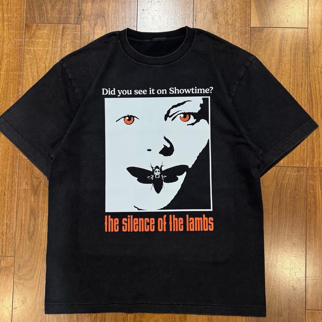 降谷 建志 着用　ヴィンテージブラック 羊たちの沈黙 Tシャツ XL