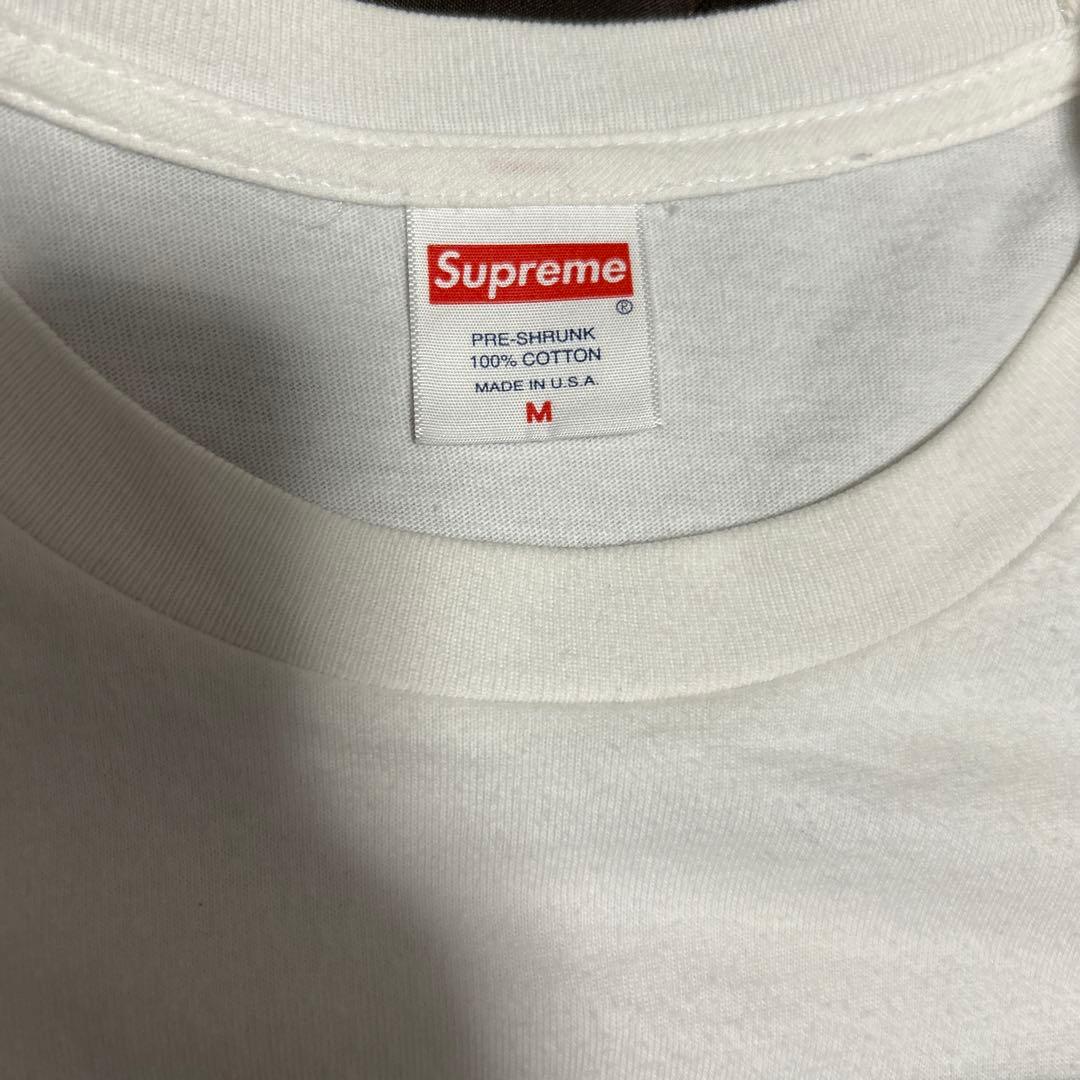Supreme 写真プリント Tシャツ M ホワイト