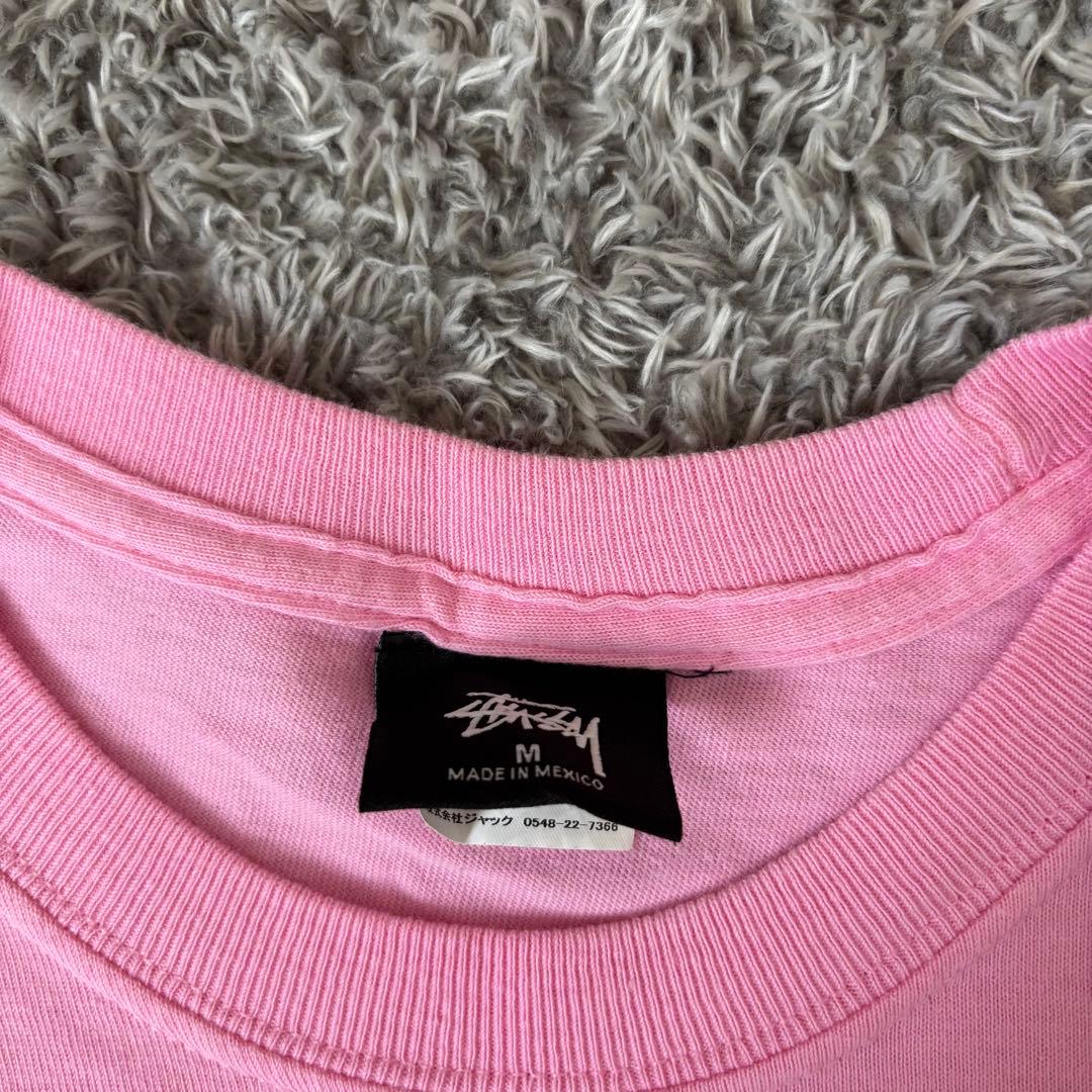 Stussy ピンク Tシャツ M