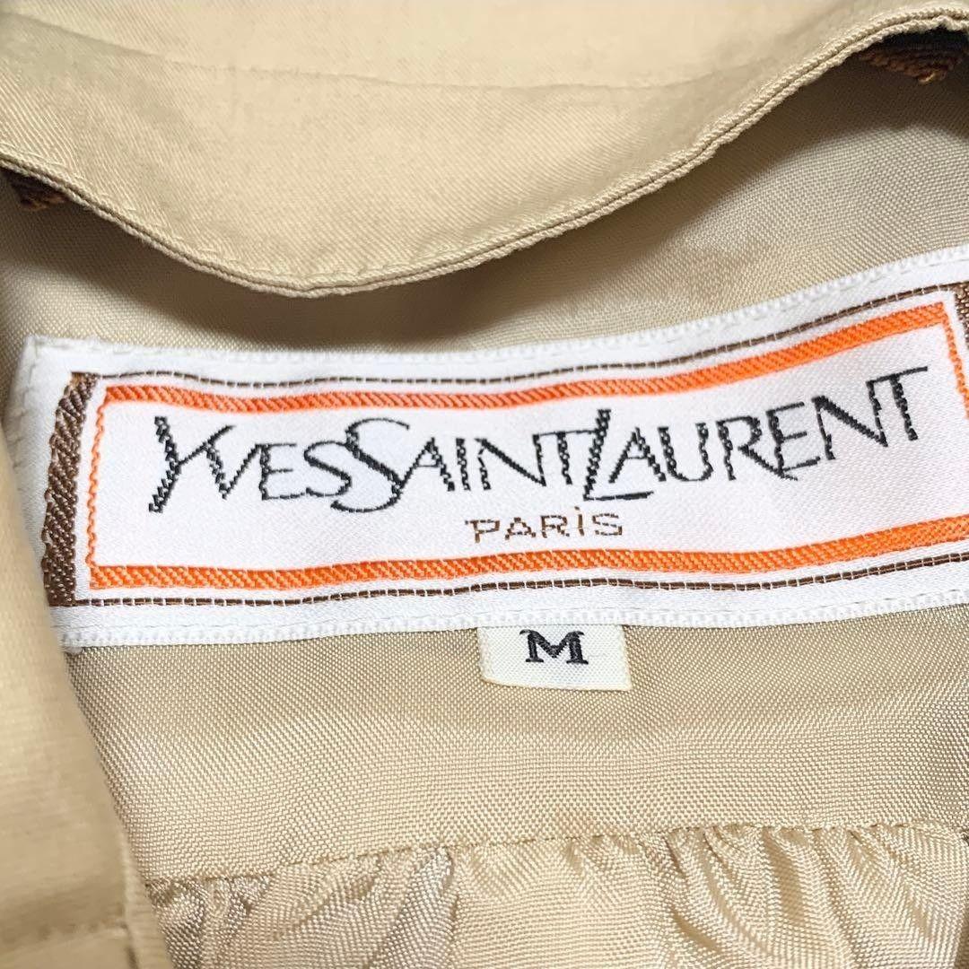 みゆき様✨【希少品　90s】イヴサンローラン　トレンチコート　ダブルブレスト　M