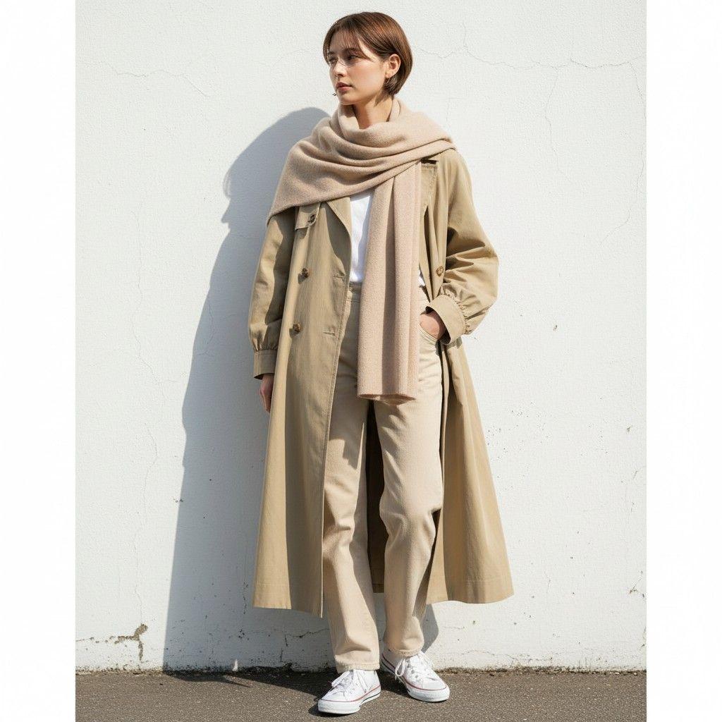 みゆき様✨【希少品　90s】イヴサンローラン　トレンチコート　ダブルブレスト　M