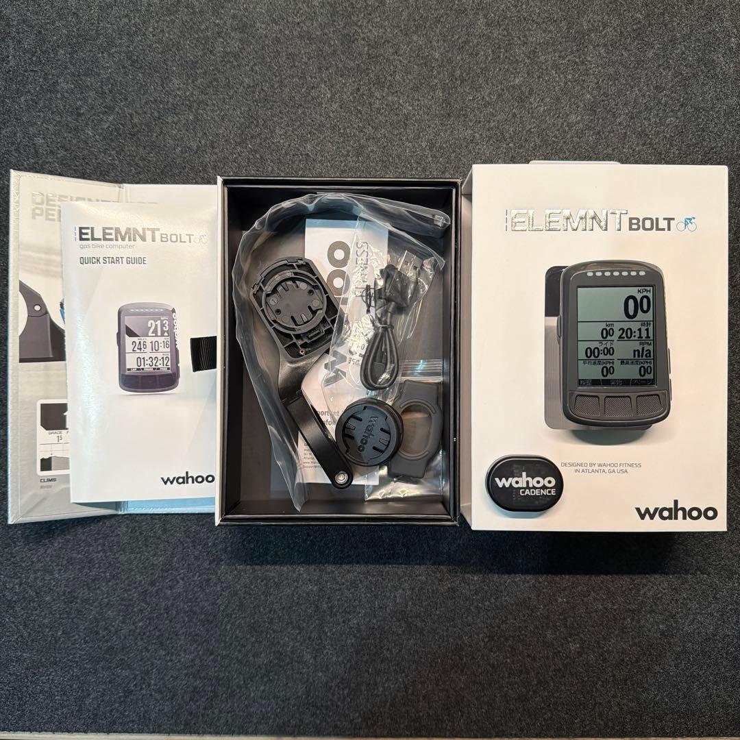 Wahoo ELEMNT BOLT v1 GPSサイクルコンピューター