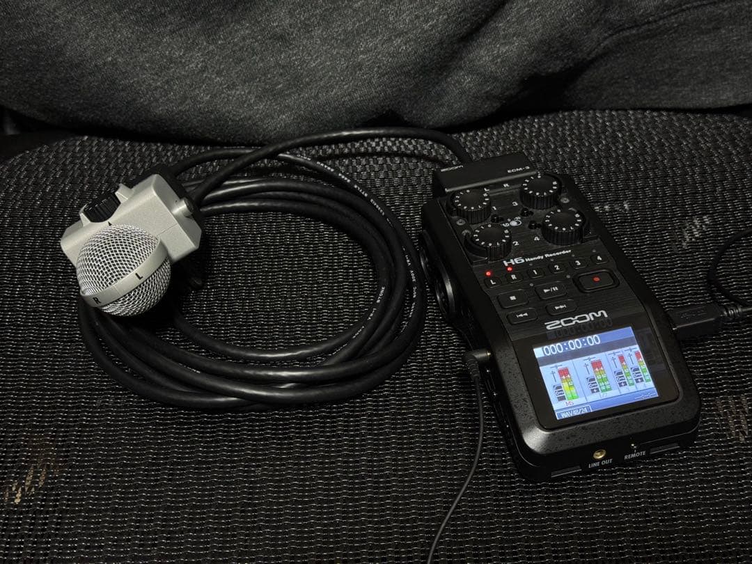 【定価2.2万円】ZOOM MSH-6 ECM-3 延長ケーブル