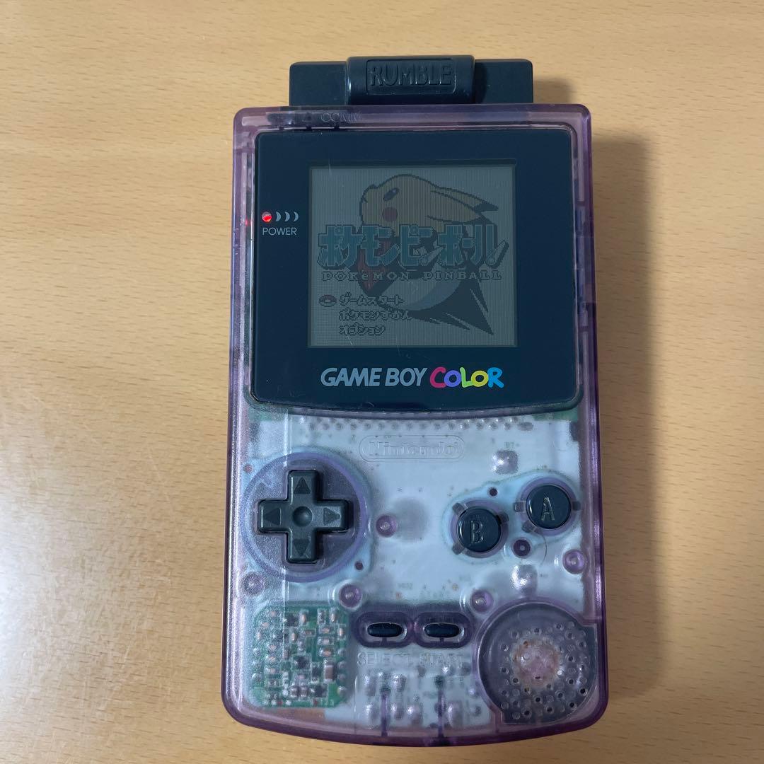 Nintendo ゲームボーイカラー クリアパープル