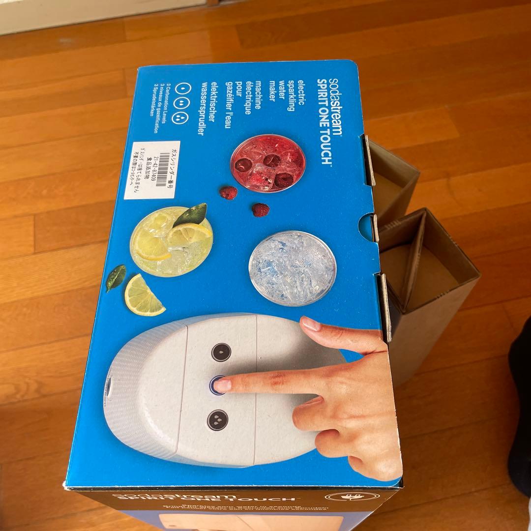 新品　sodastream Spirit One Touch セット