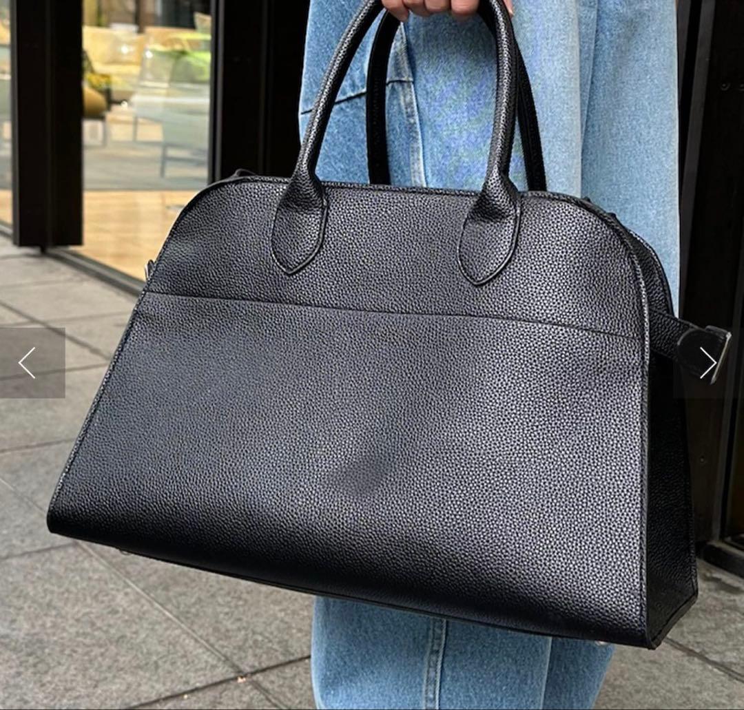 doudou ボストンバッグBOSTON BAG ブラック黒