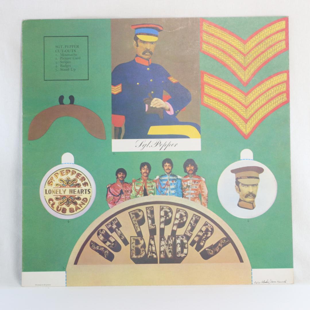 英LP The Beatles Sgt. Pepper's 1stプレスMono