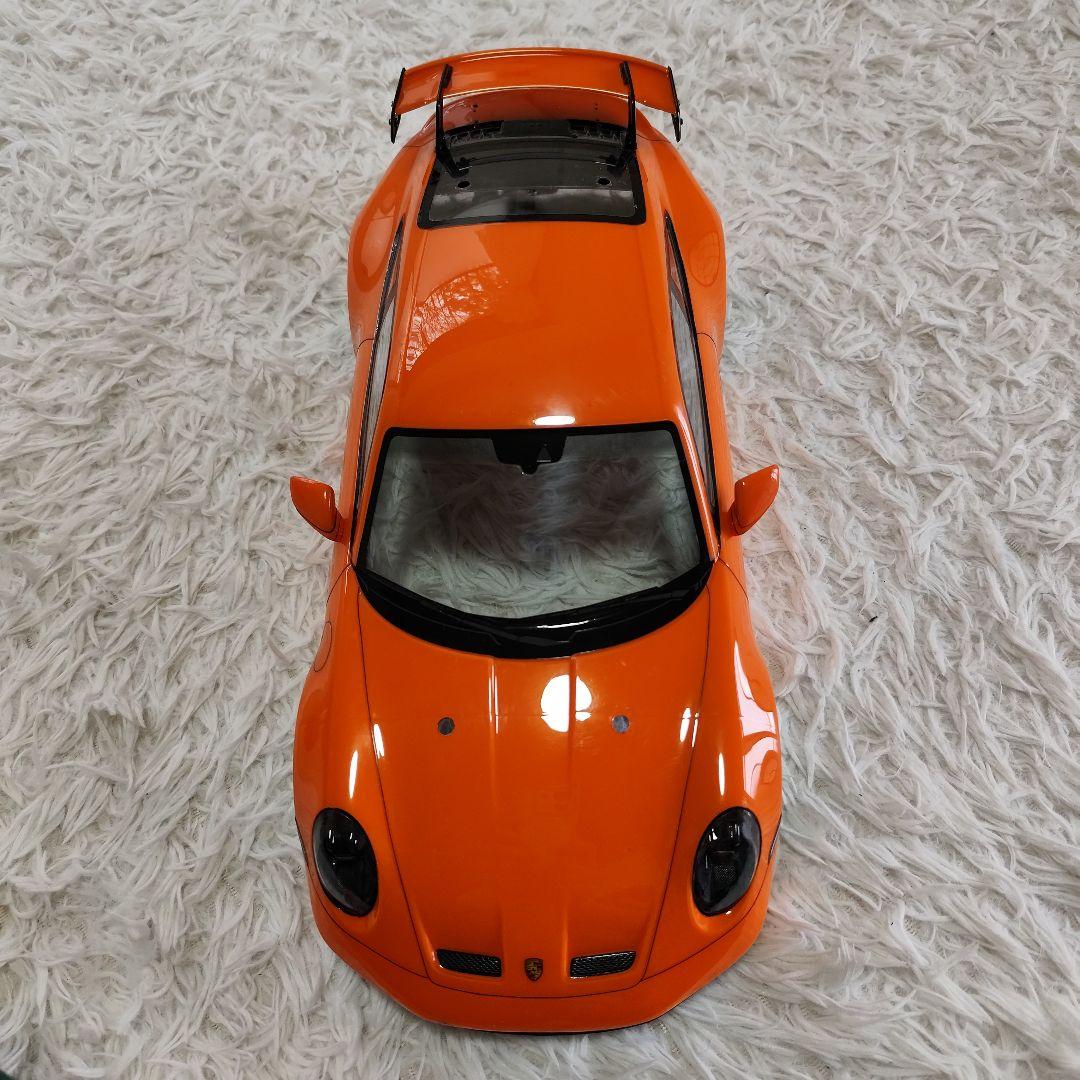 Porsche 911 GT3 RS RCカー ボディ　タミヤ　オレンジ