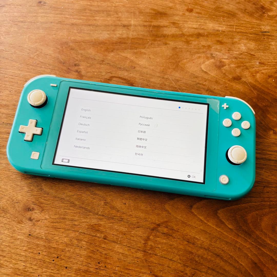 Nintendo Switch Lite ターコイズ+充電器+おまけ付き