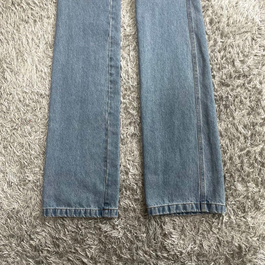 プールデ POOLDE LOOSE DENIM PANTS デニム パンツ S