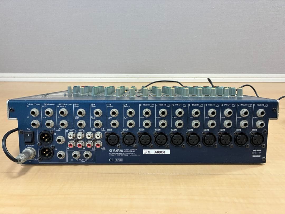 YAMAHA MIXING CONSOLE MG16/4 ミキサー 通電確認済み