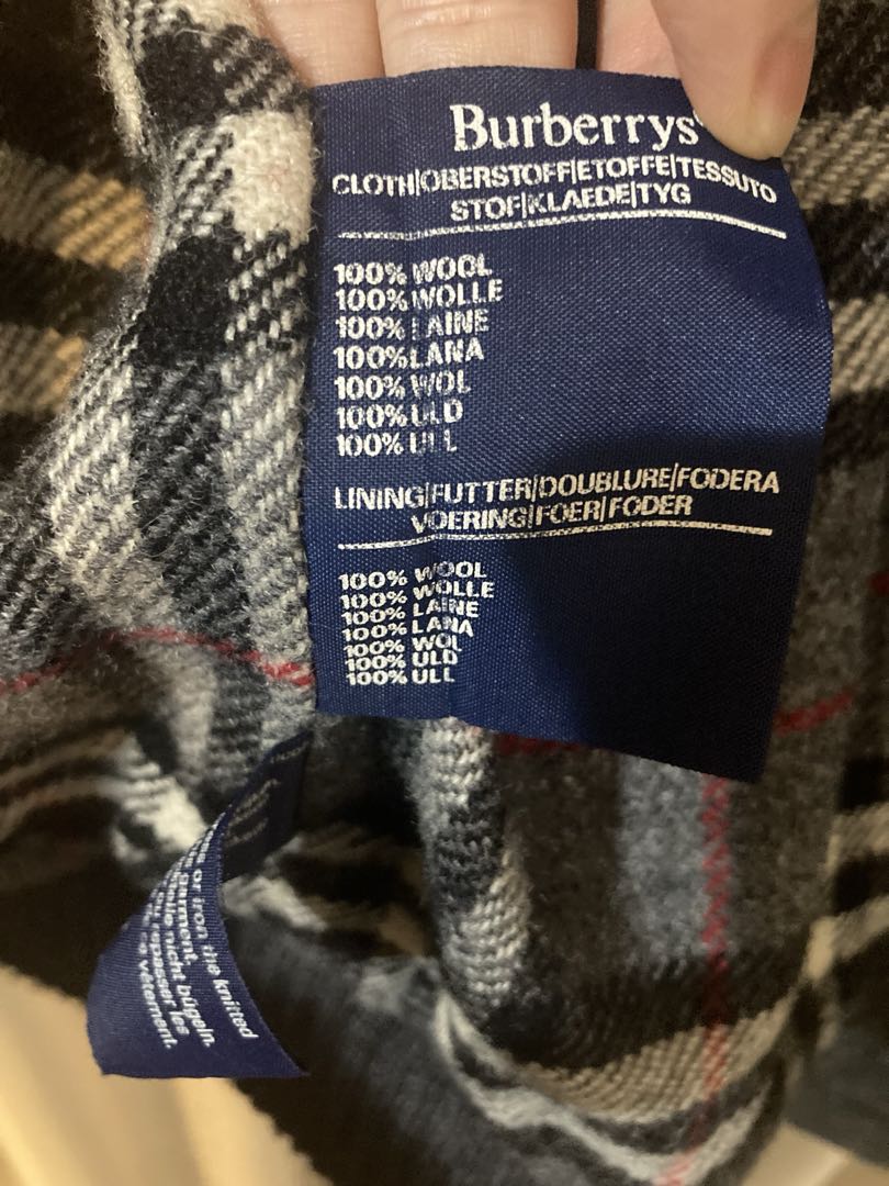 Burberry アーカイブ ブルゾン ジャケット ウール ツイード