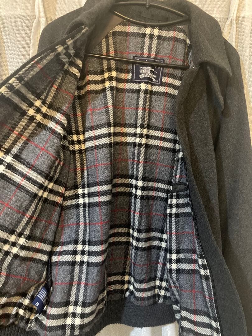 Burberry アーカイブ ブルゾン ジャケット ウール ツイード