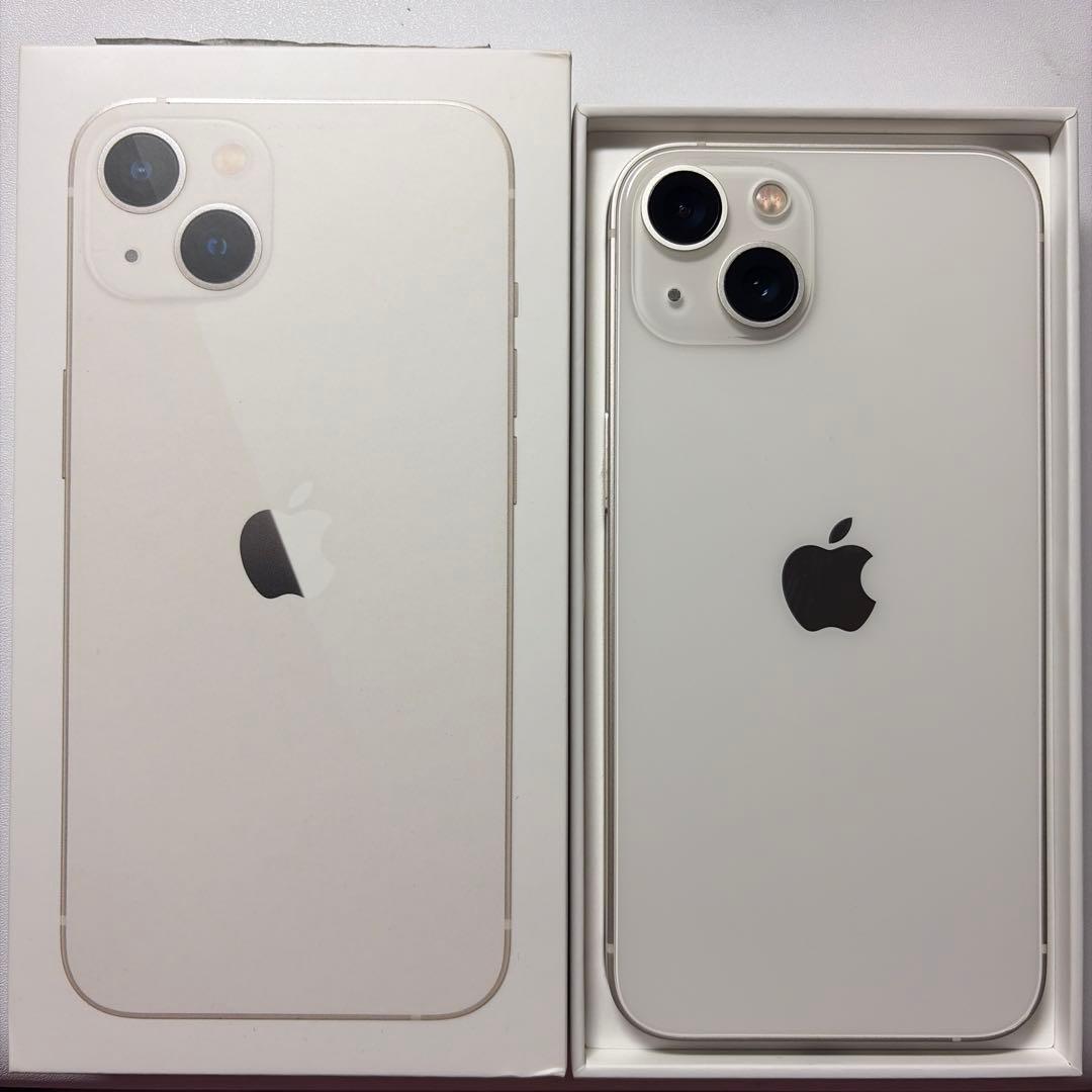 iPhone13 128GB SIMフリー　starlight 本体