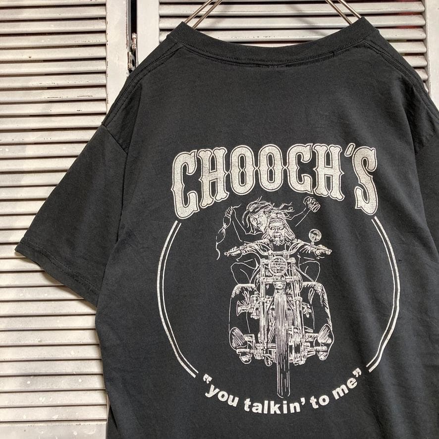 CBFV バイカー Tシャツ 90s ハーレー チョッパー CHOOCH'S