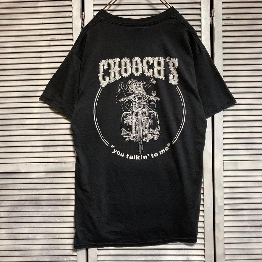 CBFV バイカー Tシャツ 90s ハーレー チョッパー CHOOCH'S