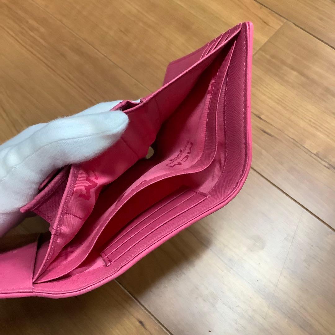 MCM 三つ折り財布　ヴィセトス　ロゴグラム　ラビット　コンパクトウォレット
