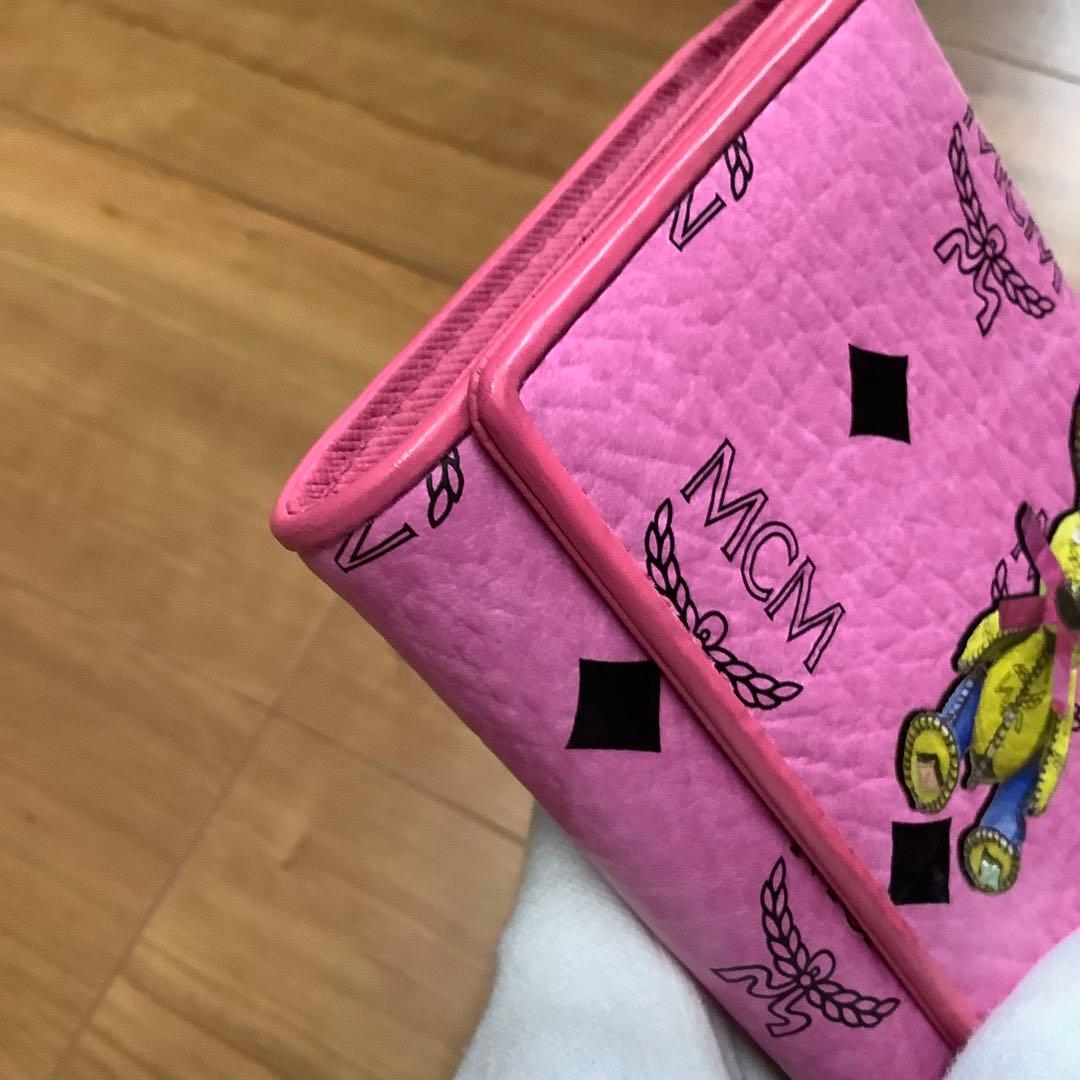 MCM 三つ折り財布　ヴィセトス　ロゴグラム　ラビット　コンパクトウォレット
