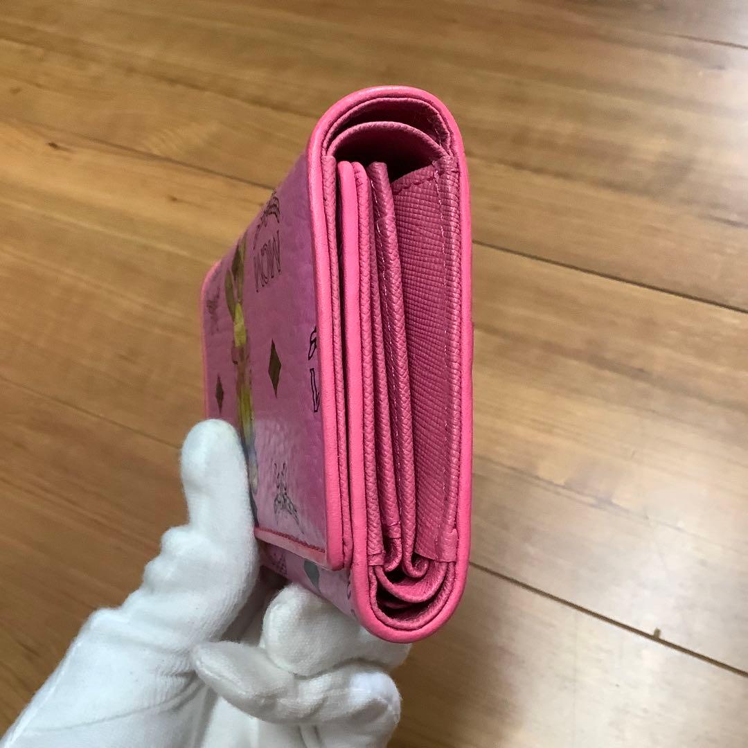 MCM 三つ折り財布　ヴィセトス　ロゴグラム　ラビット　コンパクトウォレット