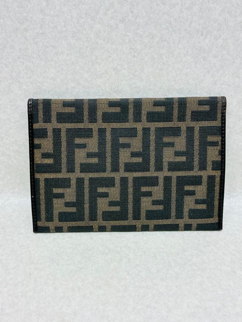 D0203）美品 フェンディ Fendi 二つ折り 札入れ 財布 モノグラム