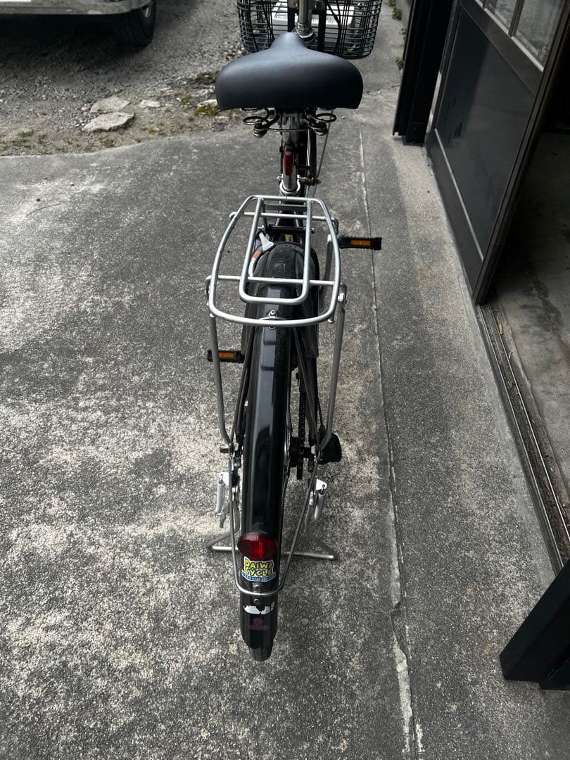 電動アシスト自転車 ブラウン 前カゴ付き