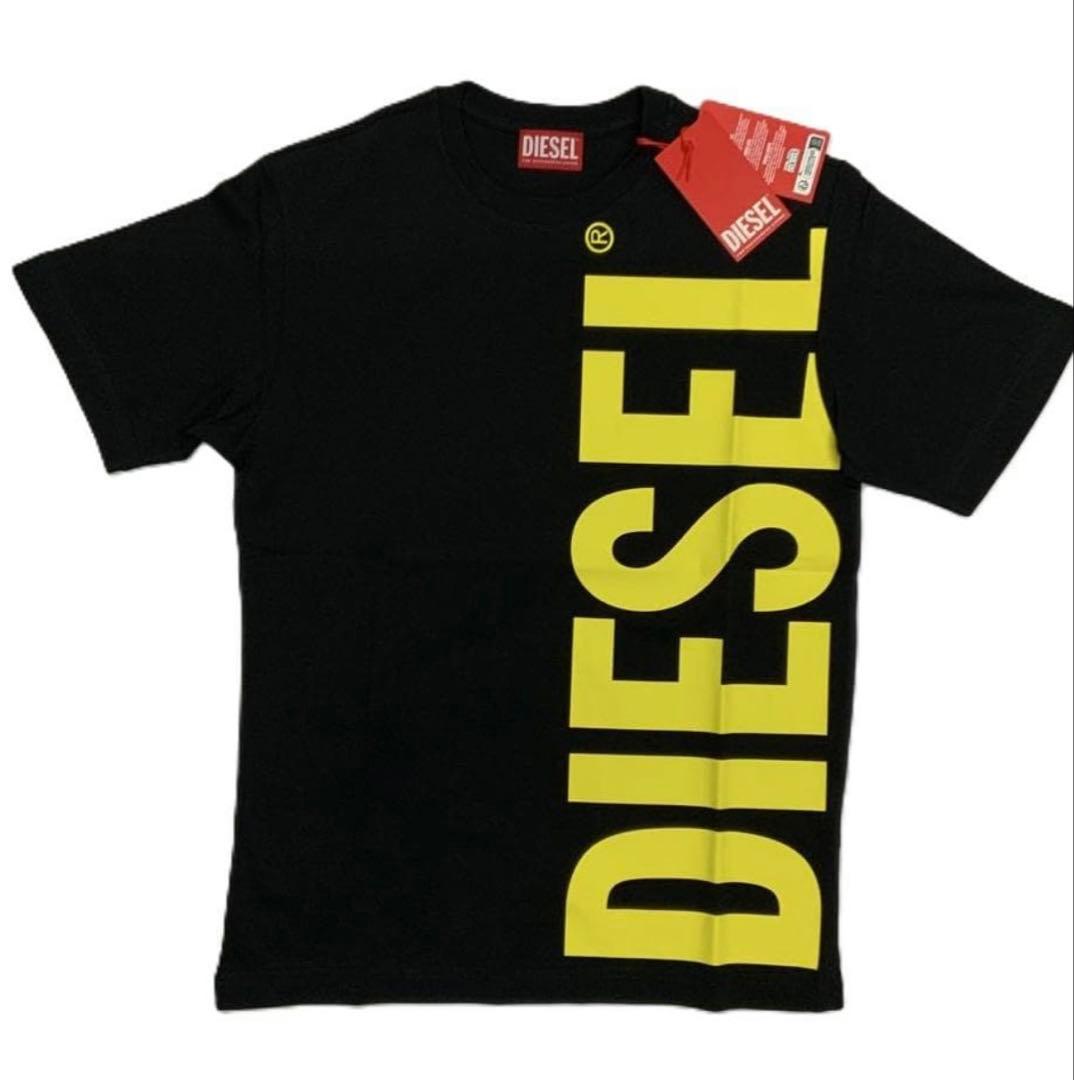 新品　ディーゼル　Tシャツ　16Y　J02737　BIGロゴ　大人も着用可！