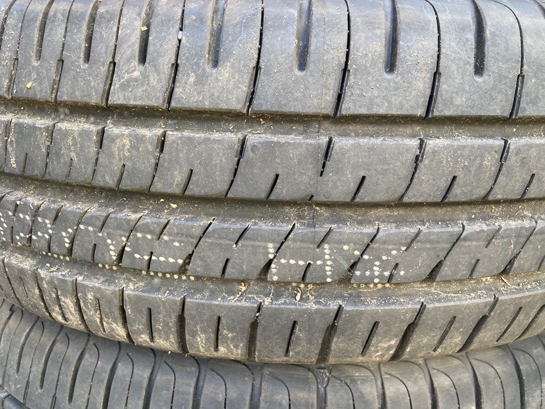 DUNLOP 185/60R15 25年製 4本 送料無料 【南-119 ②】