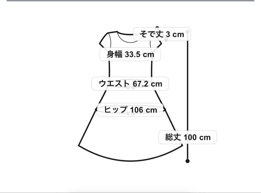 トッカ　ネイビー　ワンピース