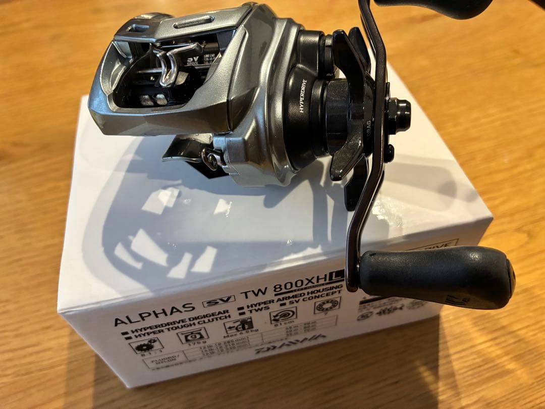 j*m様 ダイワ ALPHAS SV TW 800XHL ベイトリール カスタム