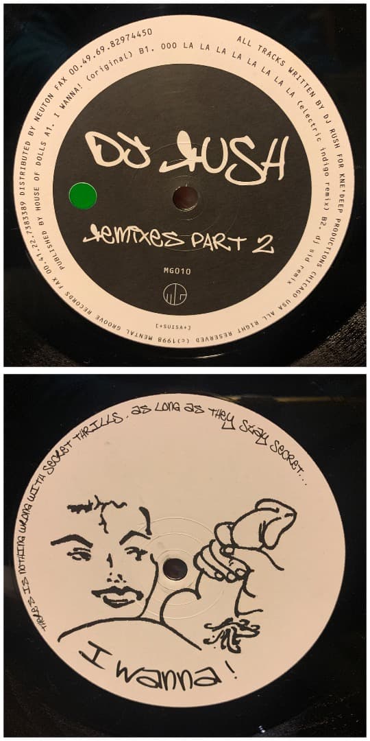 DJ RUSH 14枚 レコード
