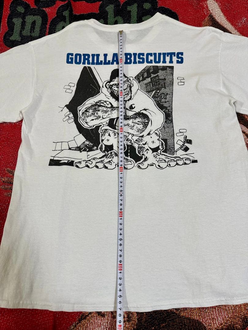 Gorilla Biscuits Tシャツ 白 L NYHC CIV JUDGE