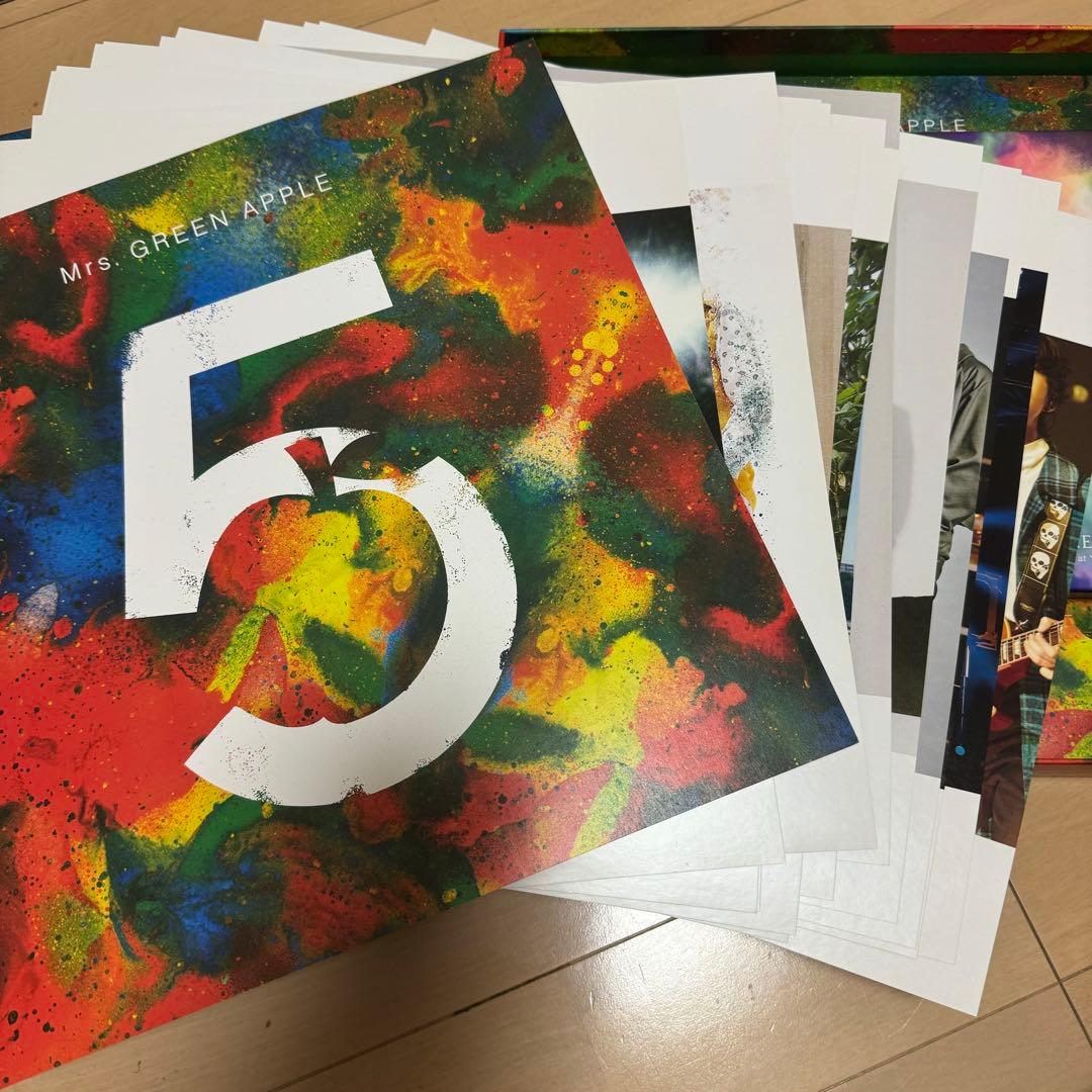 邦楽 Mrs. GREEN APPLE 5 complete box