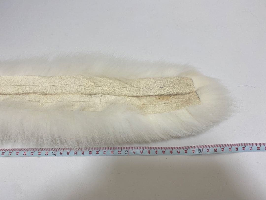［新品］毛皮マフラー(フォックス) 茶色　常凛様