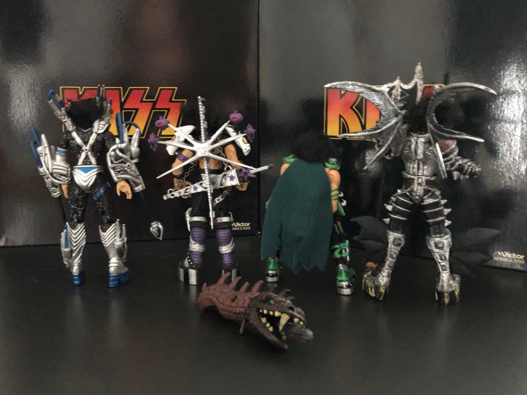 【KISS/フィギュア】サイコサーカス アクション4体セット