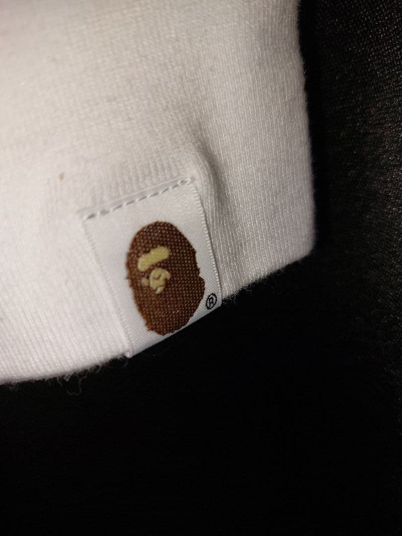 A BATHING APE ホワイト ロン T