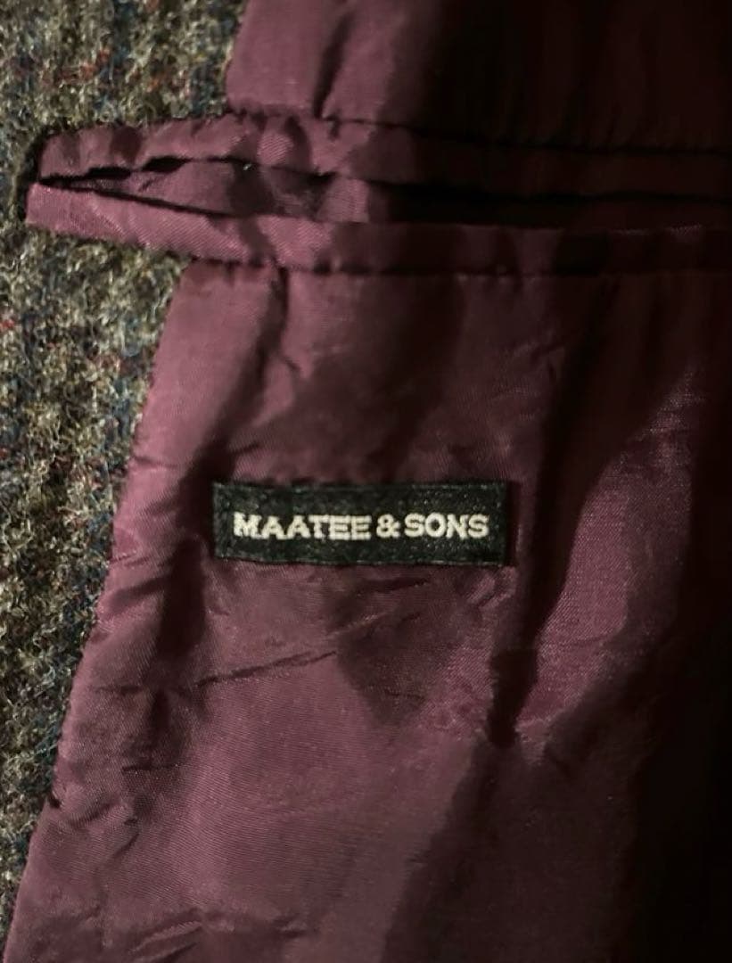 ジャケット・アウター maatee&sons kakinoha Washed GatherJacket