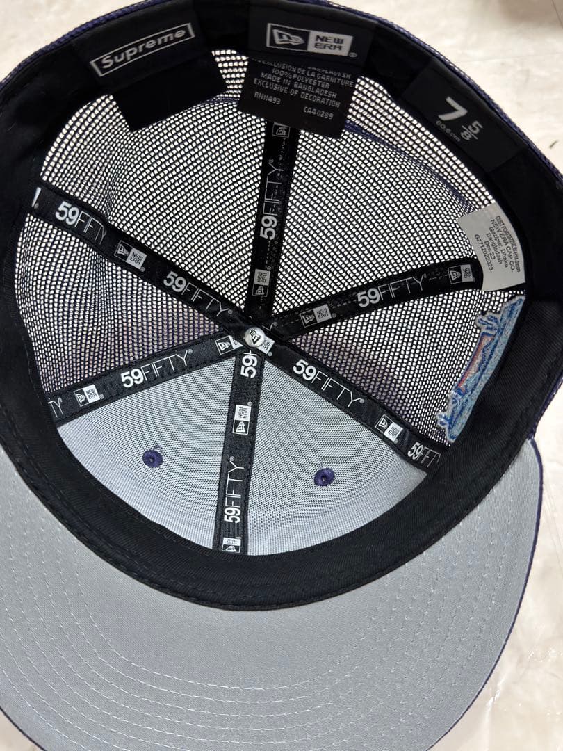 帽子 supreme Box Logo Mesh Back New Era