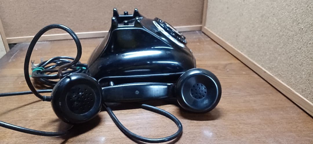 【昭和レトロ】電電公社時代　4号A黒電話機