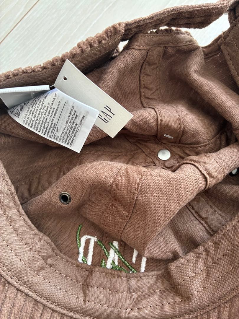 新品　GAP Sean Wotherspoon コーデュロイキャップ