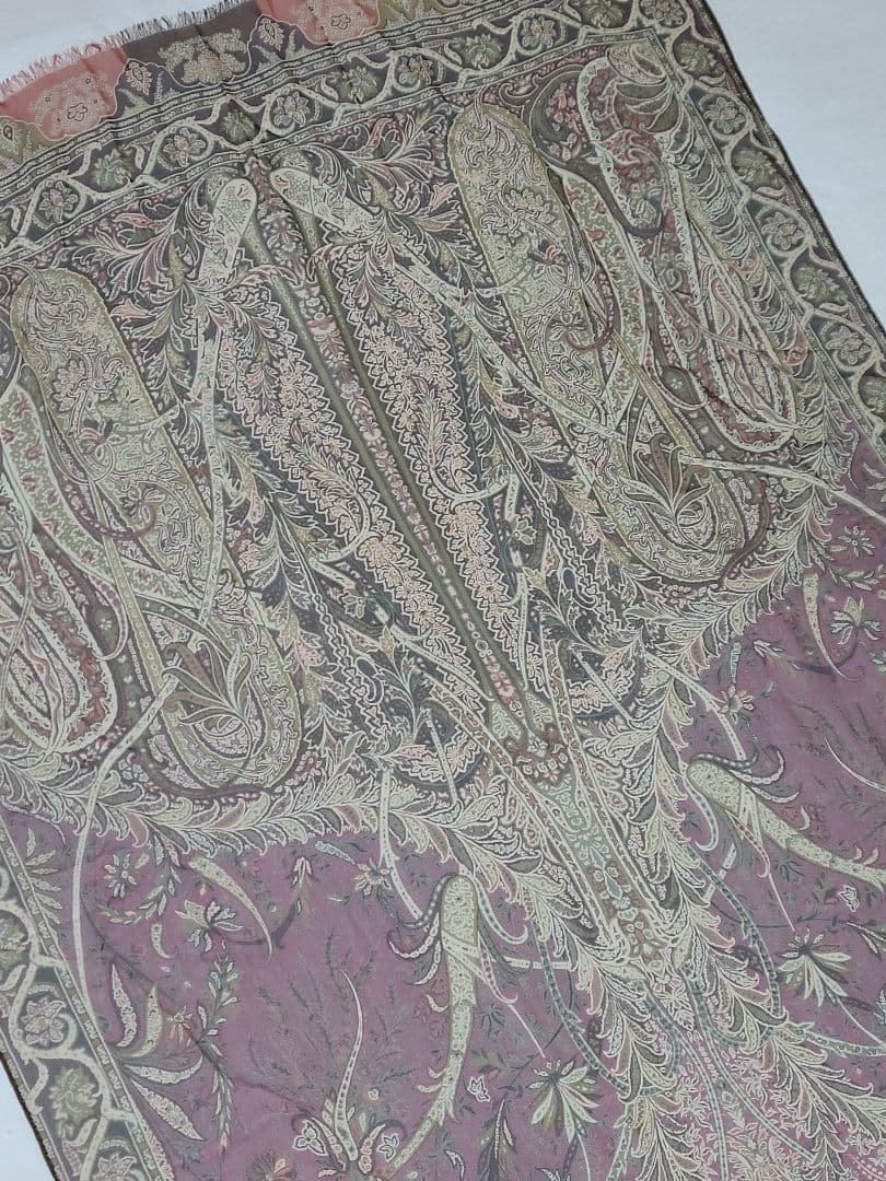 週末値下げ♪ETRO ペイズリー柄 シルク ストール　イタリア製