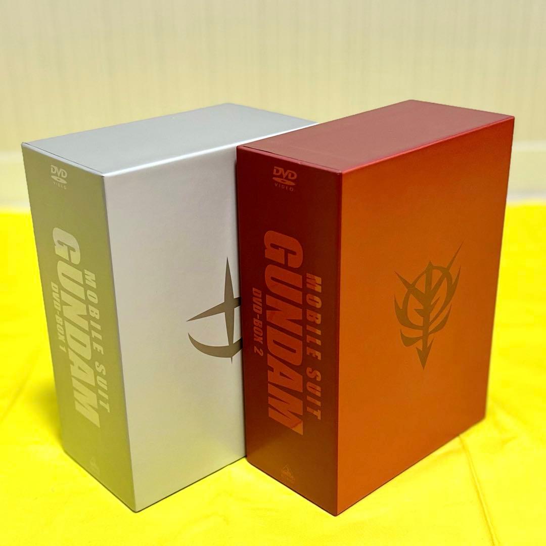 初回限定生産機動戦士ガンダム DVD-BOX 1とBOX-2のセット